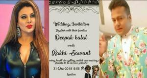 Rakhi Sawant confirms marriage with Deepak Kalal on 31st December 2018