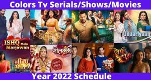 Colors TV Schedule Today 2022: Live Programs/Show List This, Next Week Timings